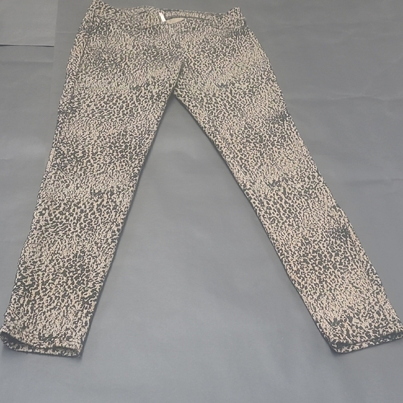 Free People Leopard Print Skinny Legging Pants Size XS - Picture 2 of 9